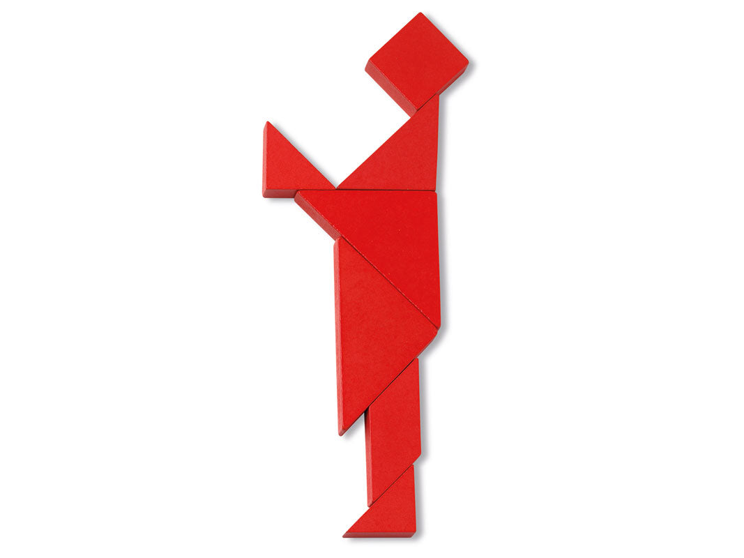 4 Tangrams Madera Cayro, imagen 3