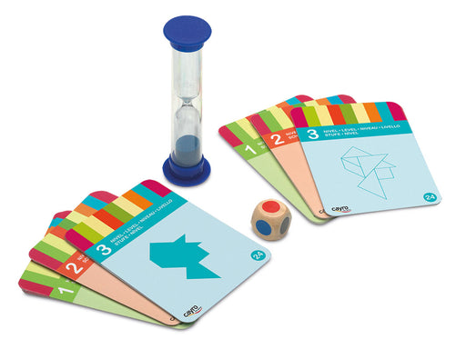 4 Tangrams Madera Cayro, imagen 2