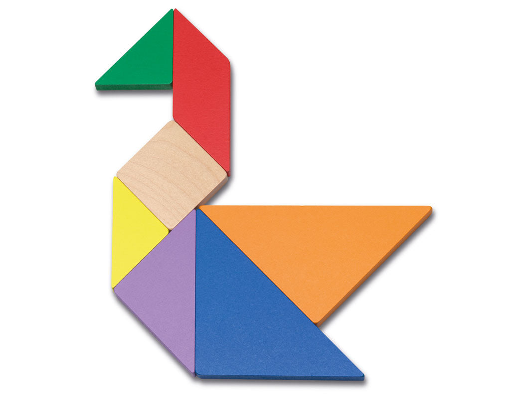 Tangram de Madera en Caja de Metal Cayro, imagen 3