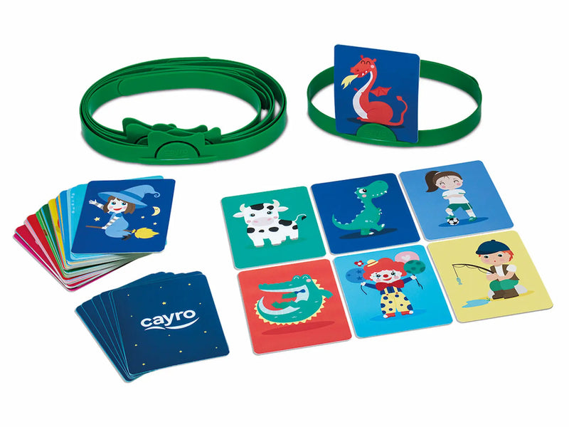 Tarjetas ilustradas Cayro Qué ves con animales profesiones personajes


