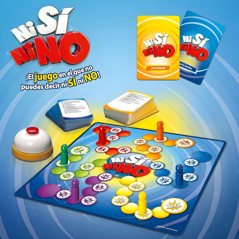 Tarjetas juego Ni Si Ni No Ludilo 900 preguntas diversión familiar
