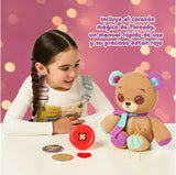 Thready Bear peluche mágico interactivo con ritual activación tarjeta promesa Famosa 5+ años
