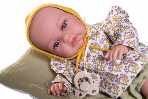 Toneta flexible con ropita estampada
