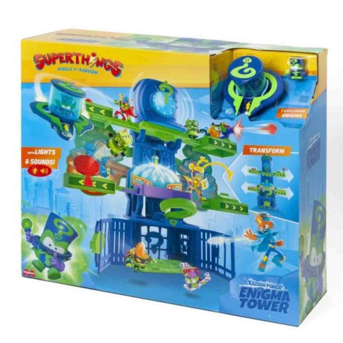 SuperThings Kazoom Power Enigma Tower - La torre de enigma (PSTSP112IN150)