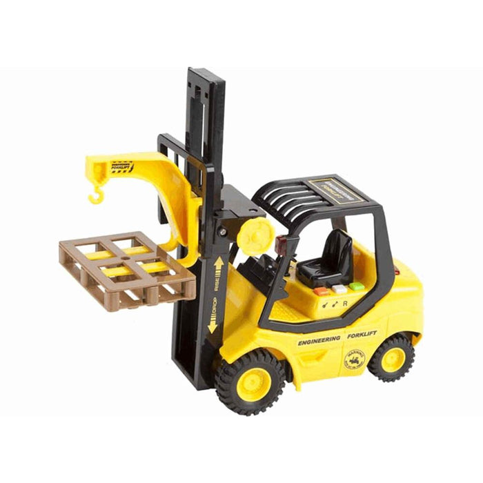 Toy Planet Friction Forklift Truck Scale 1-16 Light and Sound (69018)