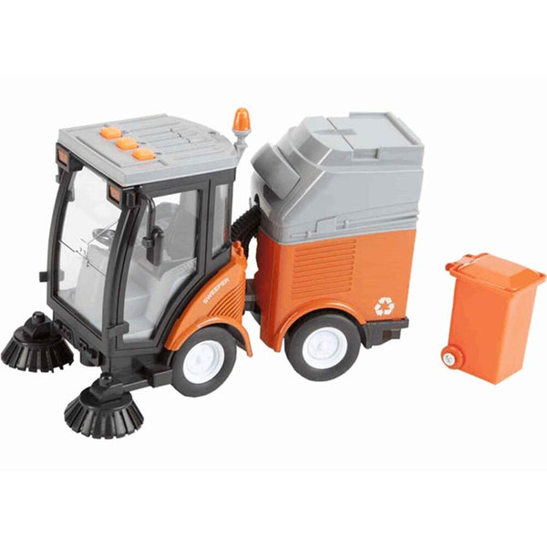 Toy Planet Cochecito Barrendero Friccion Escala 1-16 Luz y Sonido (0WY68)