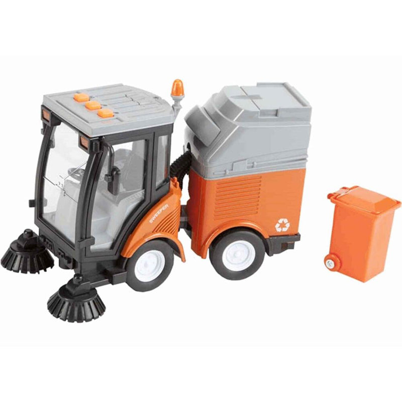 Toy Planet Cochecito Barrendero Friccion Escala 1-16 Luz y Sonido (0WY68)