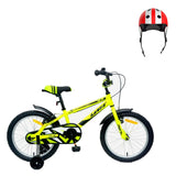 Pack Bicicleta 18'' XS18 Verde + Casco Infantil - UMIT
