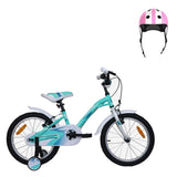 Pack Bicicleta 18'' Alice Turquesa + Casco Infantil - UMIT