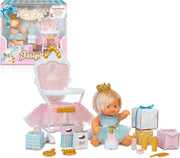 Vista frontal del set completo de cumpleaños
