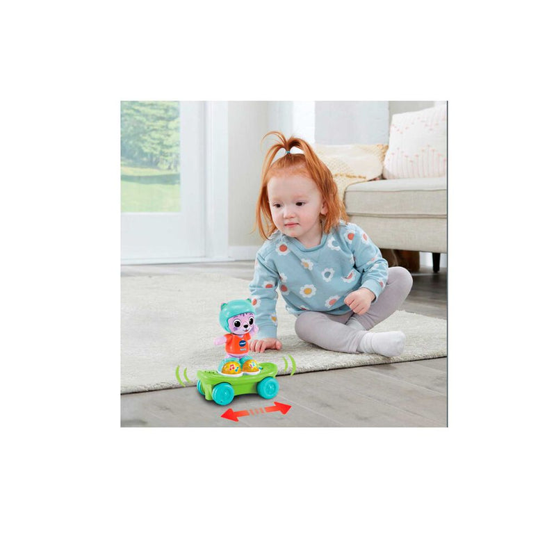 Vtech Gata interactiva infantil Nora la patinadora (560922)