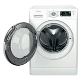 Lavadora Whirlpool FFB 9269 WV SP 9 kg, con la puerta abierta