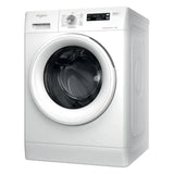 Lavadora Whirlpool FFS 8258 W SP 8 kg, vista en tres cuartos