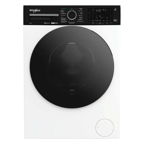 Lavadora Whirlpool WPM 07W ADS SPT 10 kg, vista frontal