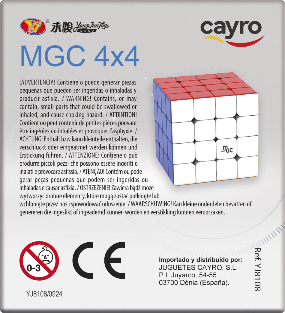Professional Speed Cube Mgc 4x4x4 Cayro, imagen 3