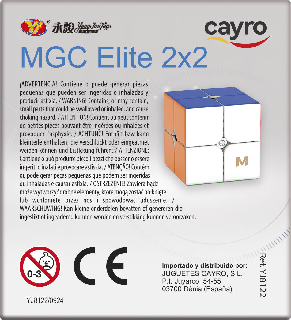 Profesional Speed Cube Mgc Elite 2x2x2 Cayro, imagen 3