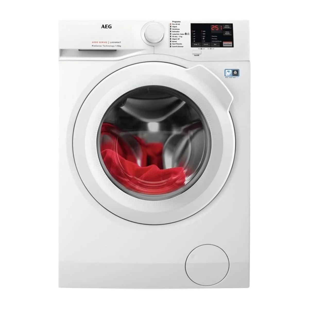 Lavadora AEG L6FBI147P 10 kg 1400 rpm Clase A