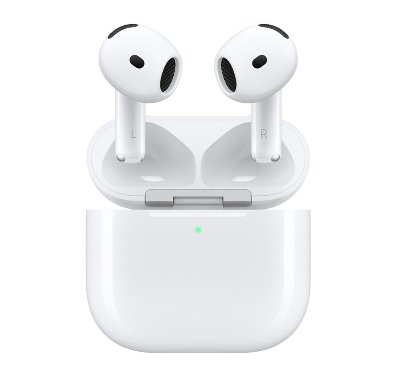 Auriculares Apple AirPods 4 inalámbricos Bluetooth audio espacial cancelación ruido estuche USB-C blancos

