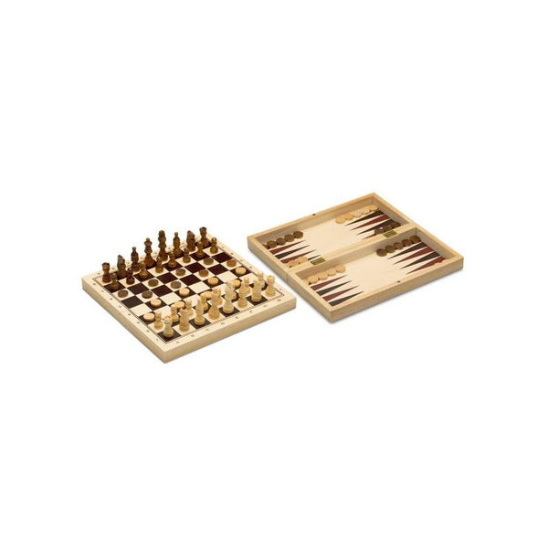 Toy Planet Ajedrez, Damas y Backgammon Plegable (00648)