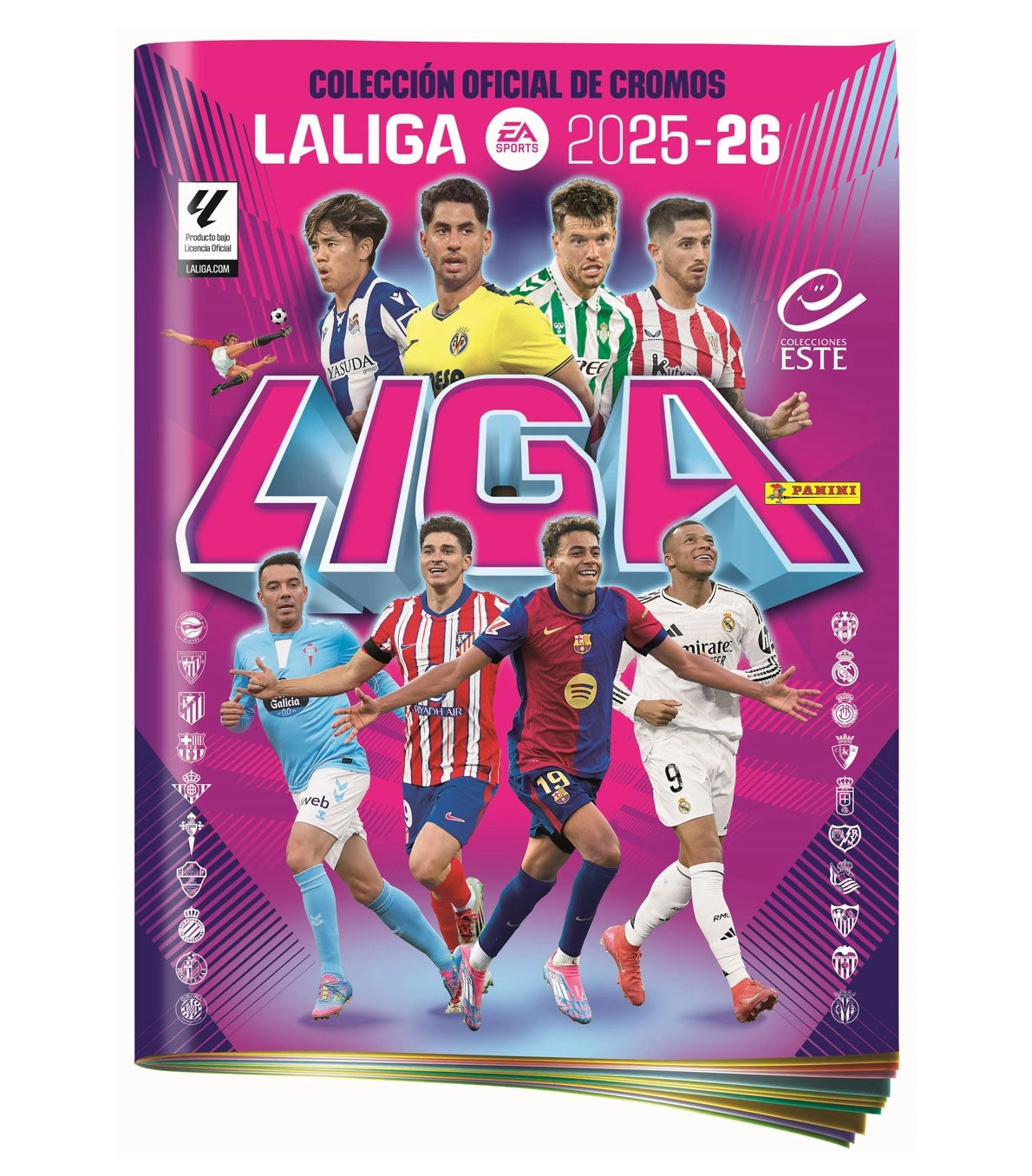 Álbum Panini Liga Este 2025/26 (Suelto, Sin Sobres)