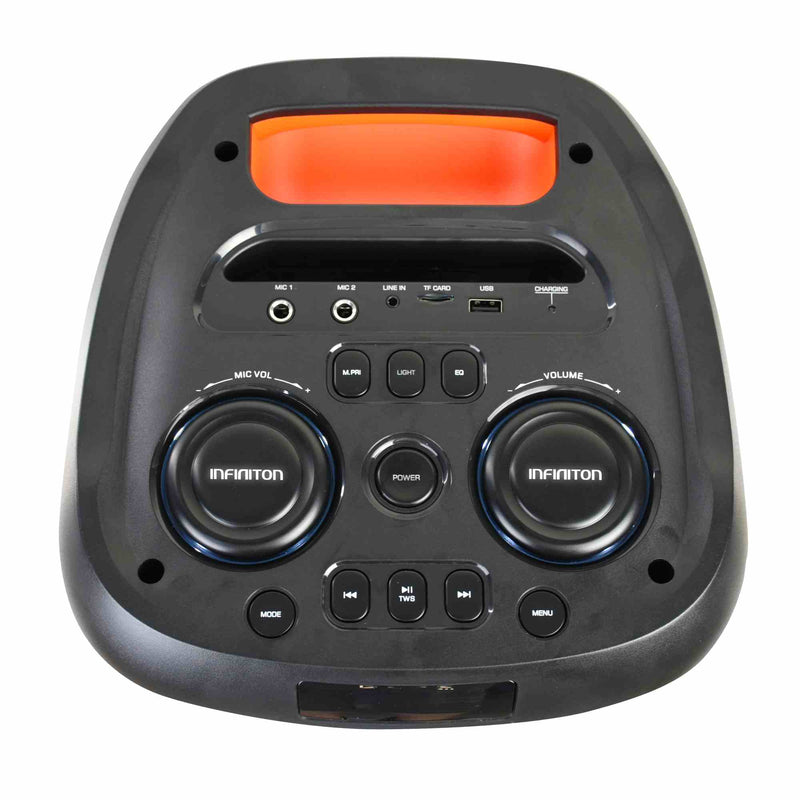 altavoz bluetooth infiniton eq09 con luces led
