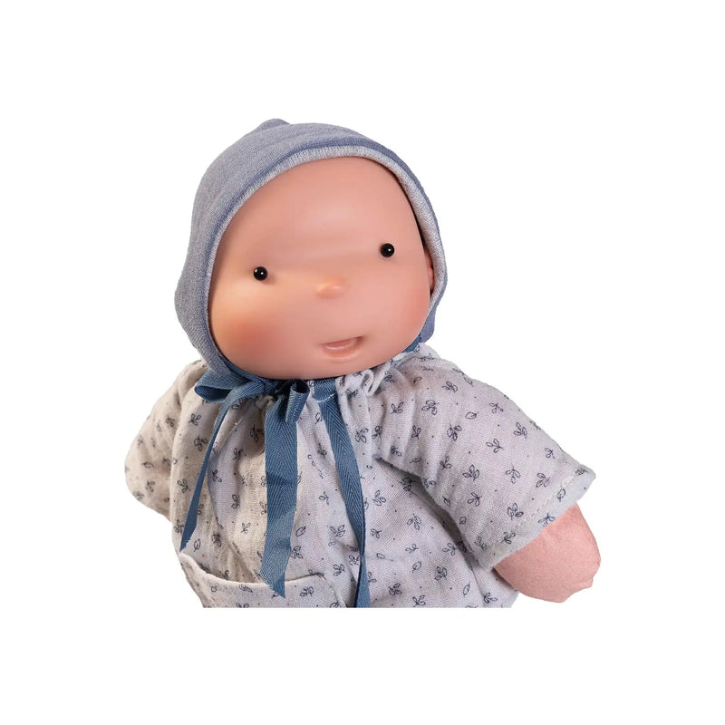 Ariel Azul con capota parejita. Organic Doll — Muñecas Antonio Juan, ref. 86321 (vista 3)