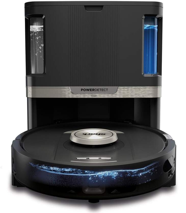 Robot Aspirador Shark RV2800ZEEU con Fregado y Autovaciado
