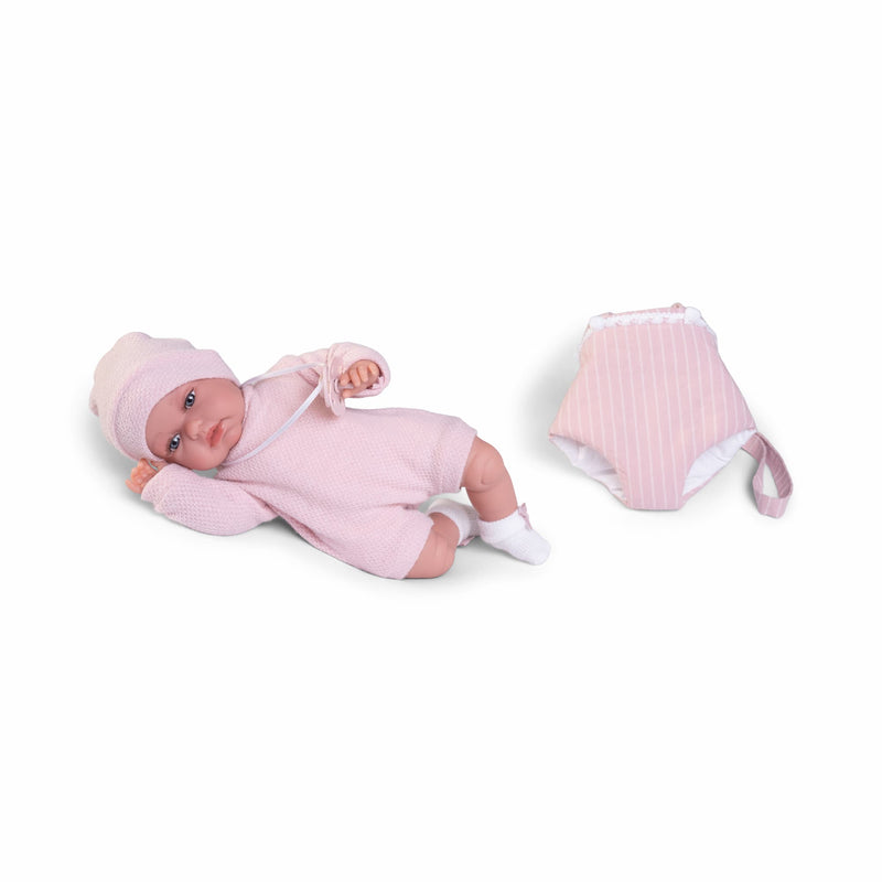 Toneta balbuceo con portabebe — Muñecas Antonio Juan, ref. 70357 (vista 3)