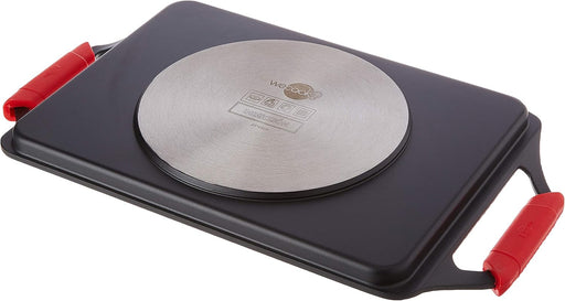 	•	bandeja para asados compatible con inducción
