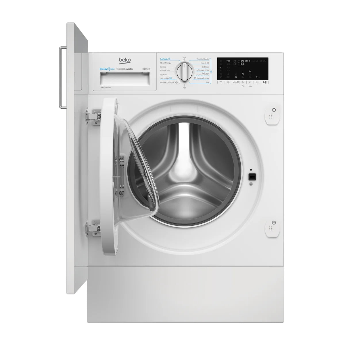 Lavadora integrable Beko B3WBT48435WB 8 kg 1400 rpm Clase A