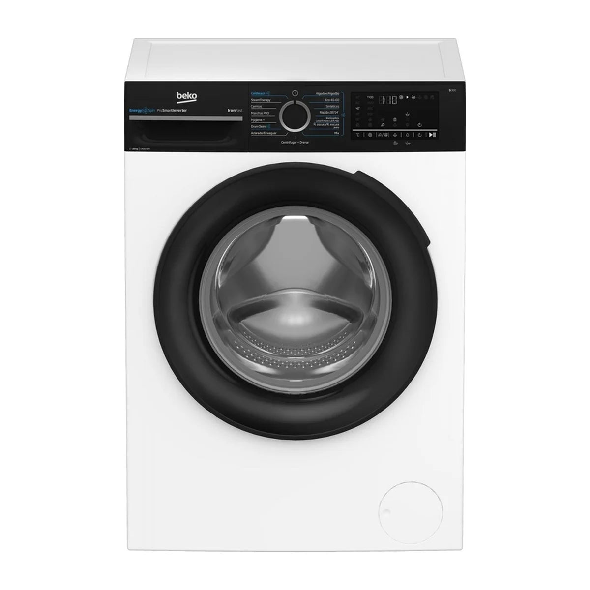 Lavadora Beko BM3WFT31041WB 10 kg 1400 rpm Clase A