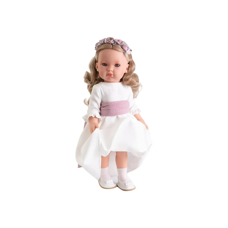 Muñeca Bella Comunión Rubia 45 cm — Muñecas Antonio Juan, ref. 28223 (vista 3)