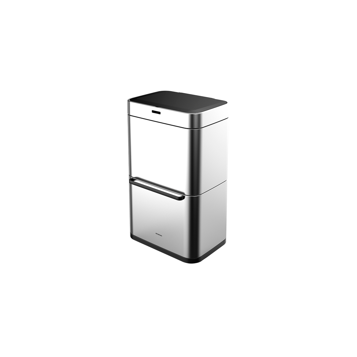 Papelera inteligente Infiniton BIN80-Silver 80 litros Inox - vista frontal