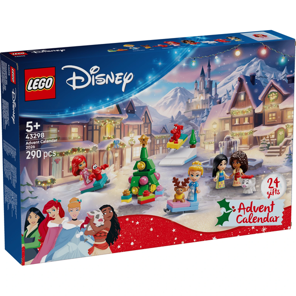 Caja del LEGO Disney Princess 43298 Calendario de Adviento 2026
