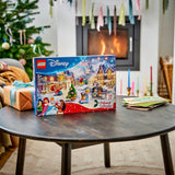 El calendario de adviento LEGO Disney 43298 en casa