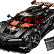 Megacar Koenigsegg Sadair's Spear LEGO Technic 42232 montado