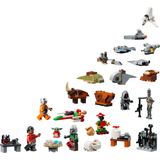 Contenido del calendario de adviento LEGO Star Wars 75456