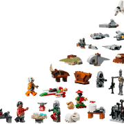 Contenido del calendario de adviento LEGO Star Wars 75456