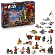 Calendario LEGO Star Wars 75456 con sus minifiguras y vehículos