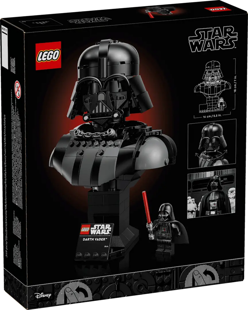 LEGO Star Wars 75439 Busto de Darth Vader
