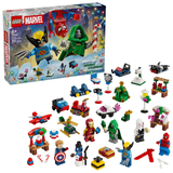 Calendario de Adviento LEGO Marvel 76340 con sus minimodelos