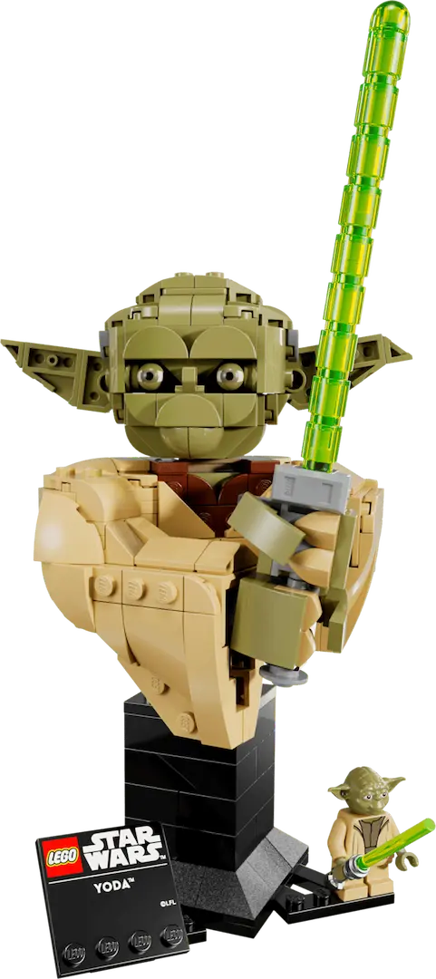 LEGO Star Wars 75438 Busto de Yoda