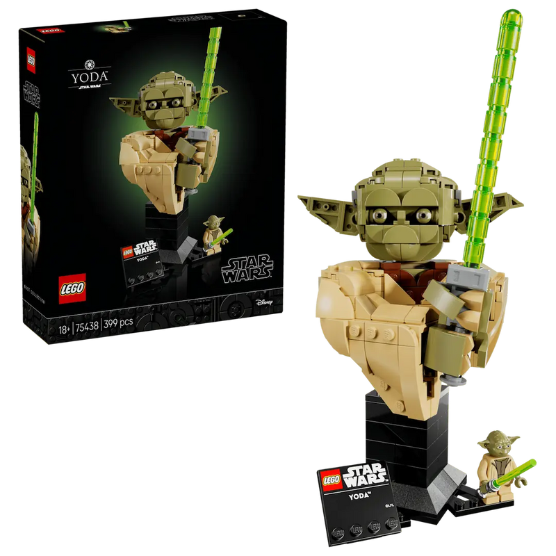 LEGO Star Wars 75438 Busto de Yoda