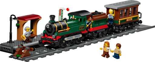 LEGO City Tren de Vapor Clásico 60511 con locomotora, ténder y vagón de pasajeros