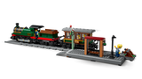 Andén de estación con marquesina, banco y farola del LEGO City 60511
