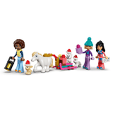 Nova, Liann y Aliya con animales de invierno del calendario LEGO Friends 42698