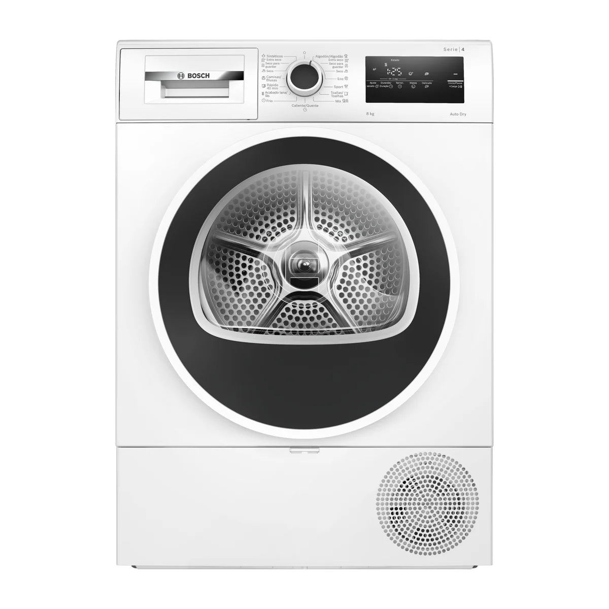 Secadora bomba de calor Bosch WTR85V00ES Serie 4 8 kg Clase D
