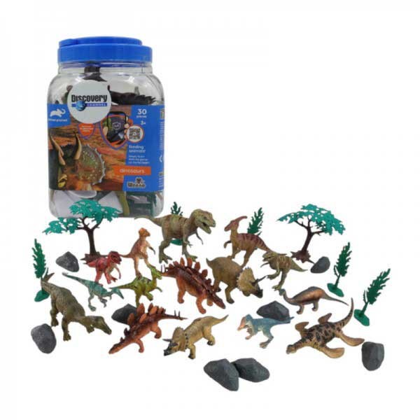 Valuvic Cubo de 30 Piezas de Dinosaurios (D6604)