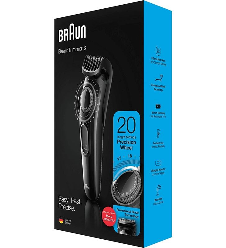 Braun Barber 50 minutes Autonomy 1 Comb (BT3222)