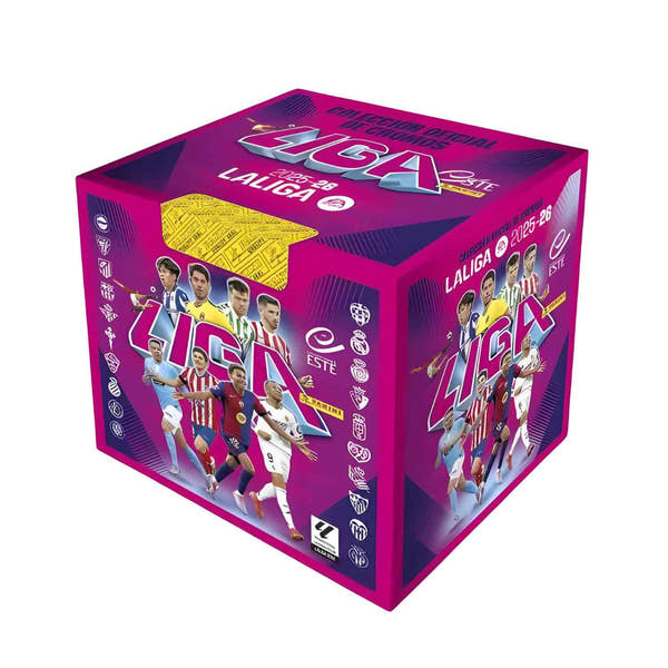 Panini Caja 50 Sobres Liga Este LaLiga 2025/26 (400 cromos)